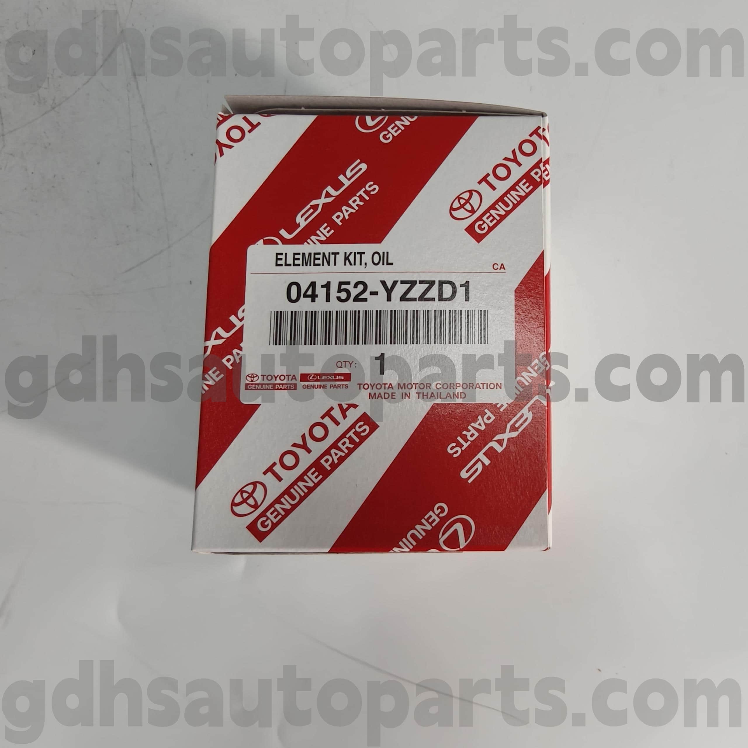 04152-yzzd1 Toyota Bộ lọc dầu phụ tùng chính hãng cho khung không. ASU40 GSU45