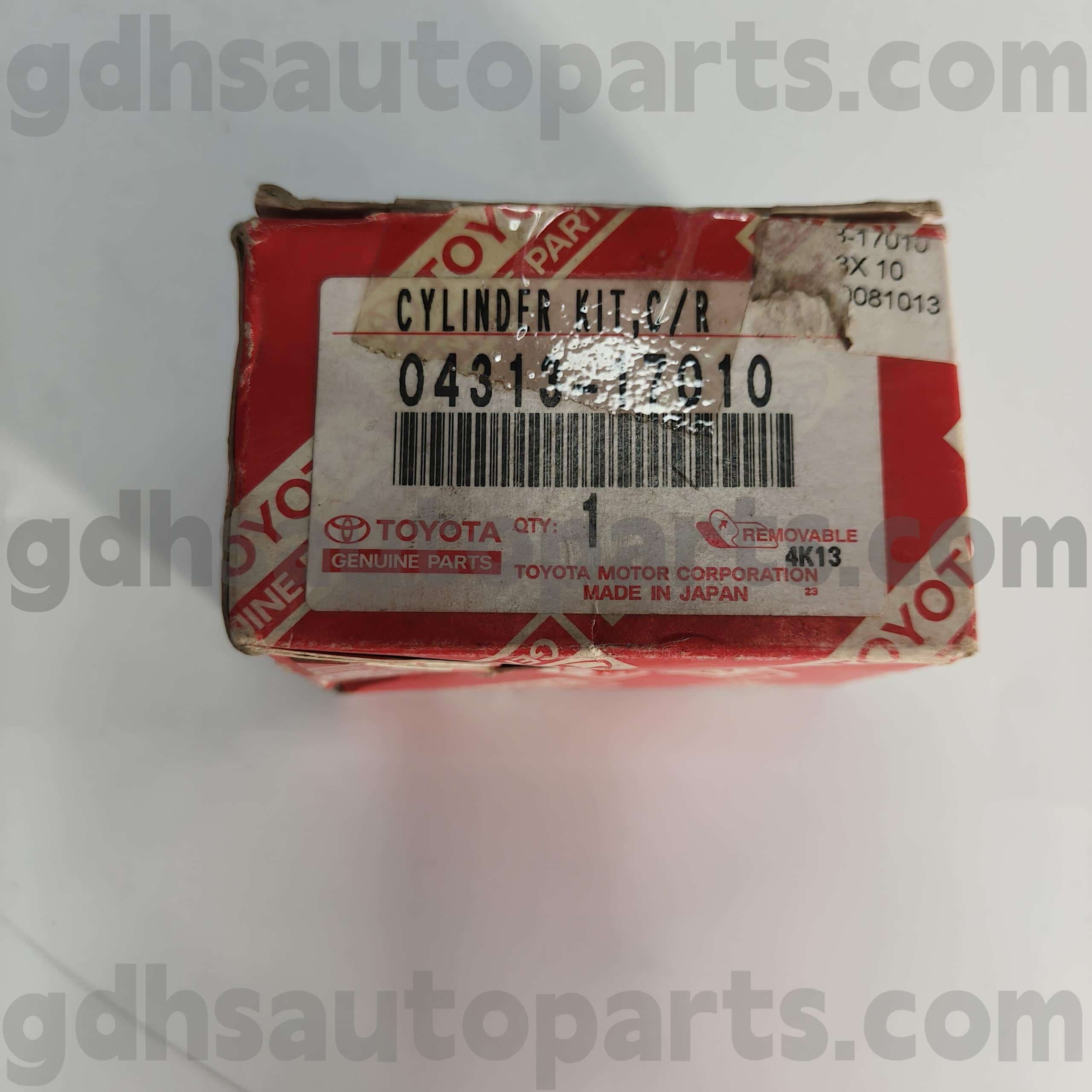 04313-17010 Toyota Bộ phận chính hãng Bộ ly hợp Slave Xi lanh sửa chữa cho khung gầm của Camry (NAP) Không. CDE120