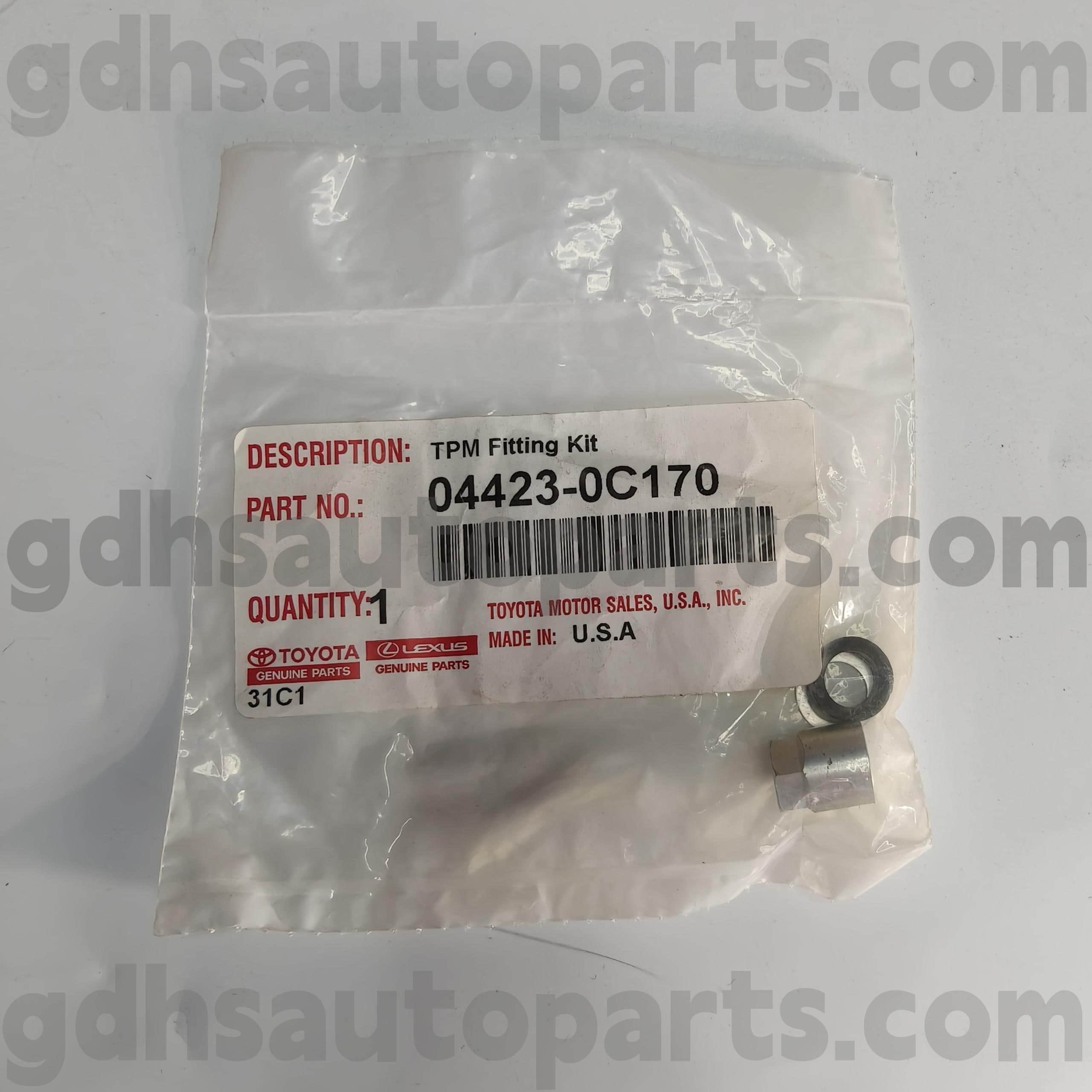 04423-0C170 Toyota Van phụ tùng chính hãng Cap cho Sienna, Highlander (NAP) Khung xe số. GSL3#