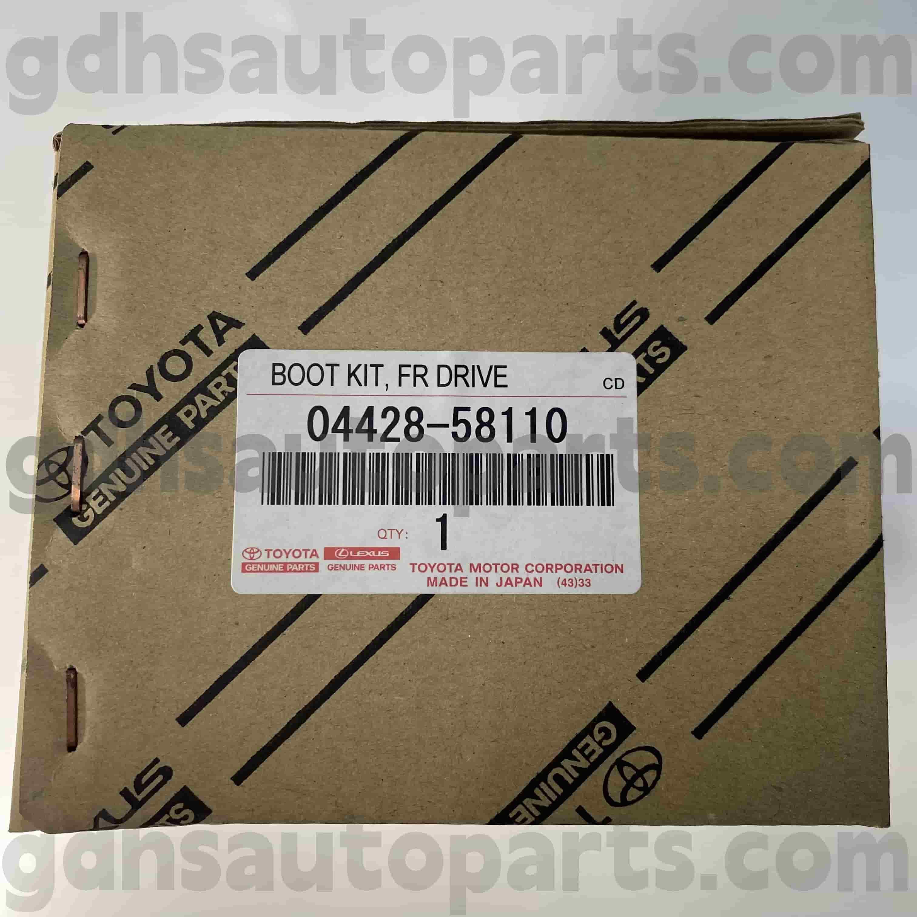 04428-58110 TOYOTA ĐIỀU TRỊ TRƯỜNG ĐÁNH GIÁ TRUNG TÂM CV Boot CV cho Alphard, Lexus LM351 Chassis số. GGH30