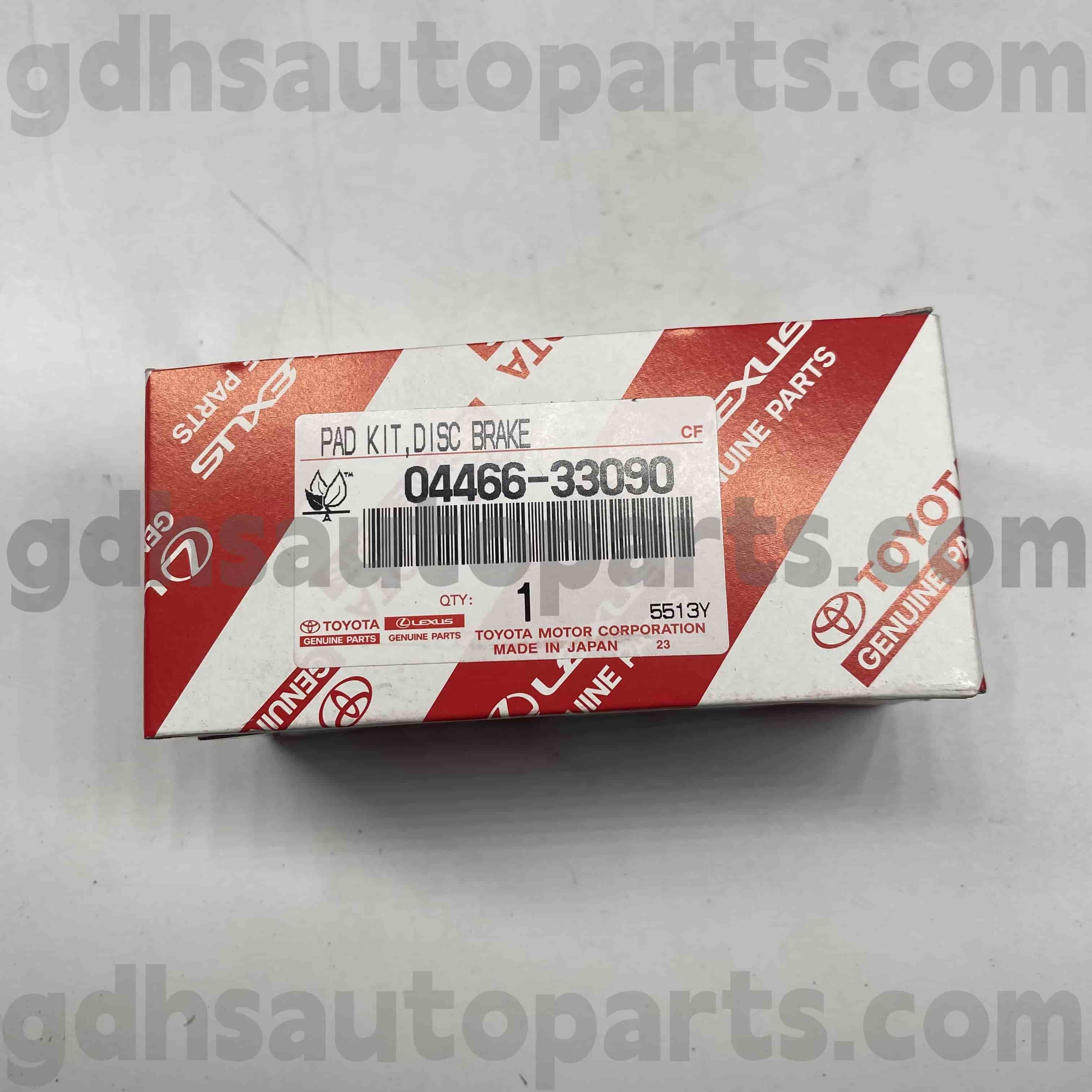 04466-33090 Toyota PARDINE PARDE REAR DADS cho Camry, Lexus ES300/330 Khung xe số. ACV30 MCV30 ES