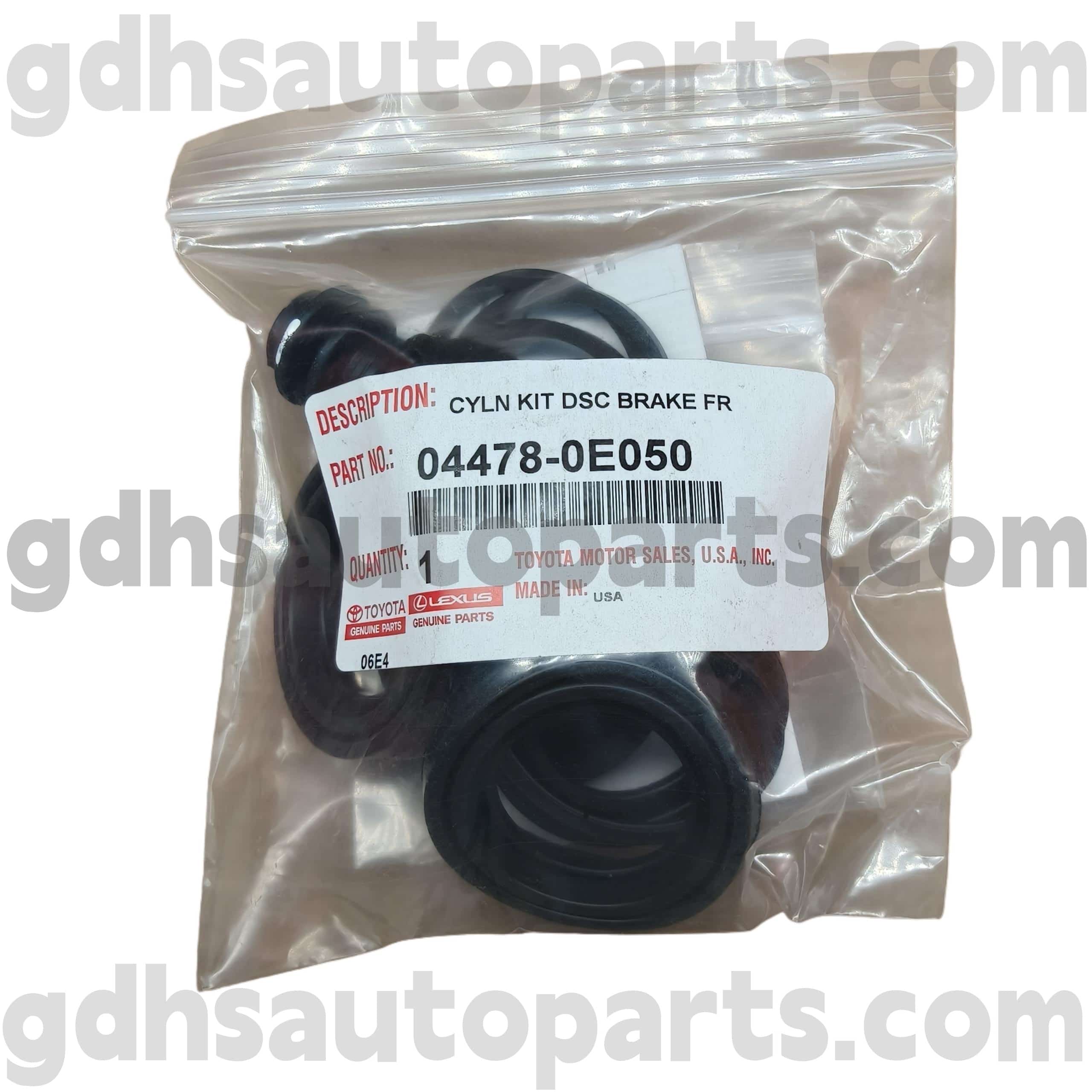 04478-0E050 Toyota Bộ phận chính hãng Bộ phận sửa chữa xi lanh phanh cho Sienna, Highlander (NAP) ASU50, GSU5#