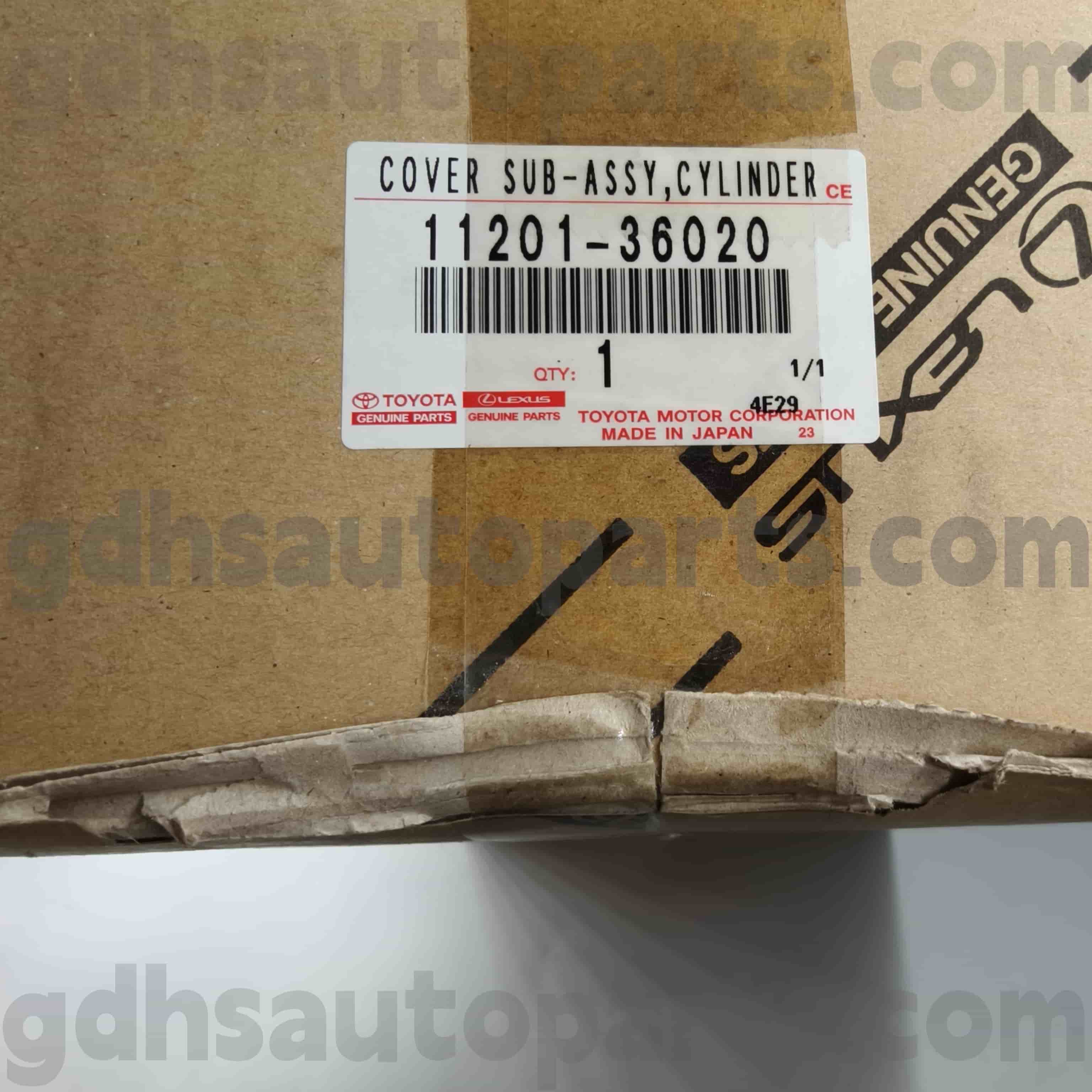 11201-36020 Toyota Valve bộ phận chính hãng cho Harrier/Hybrid, RAV4, Lexus ES350/300H.