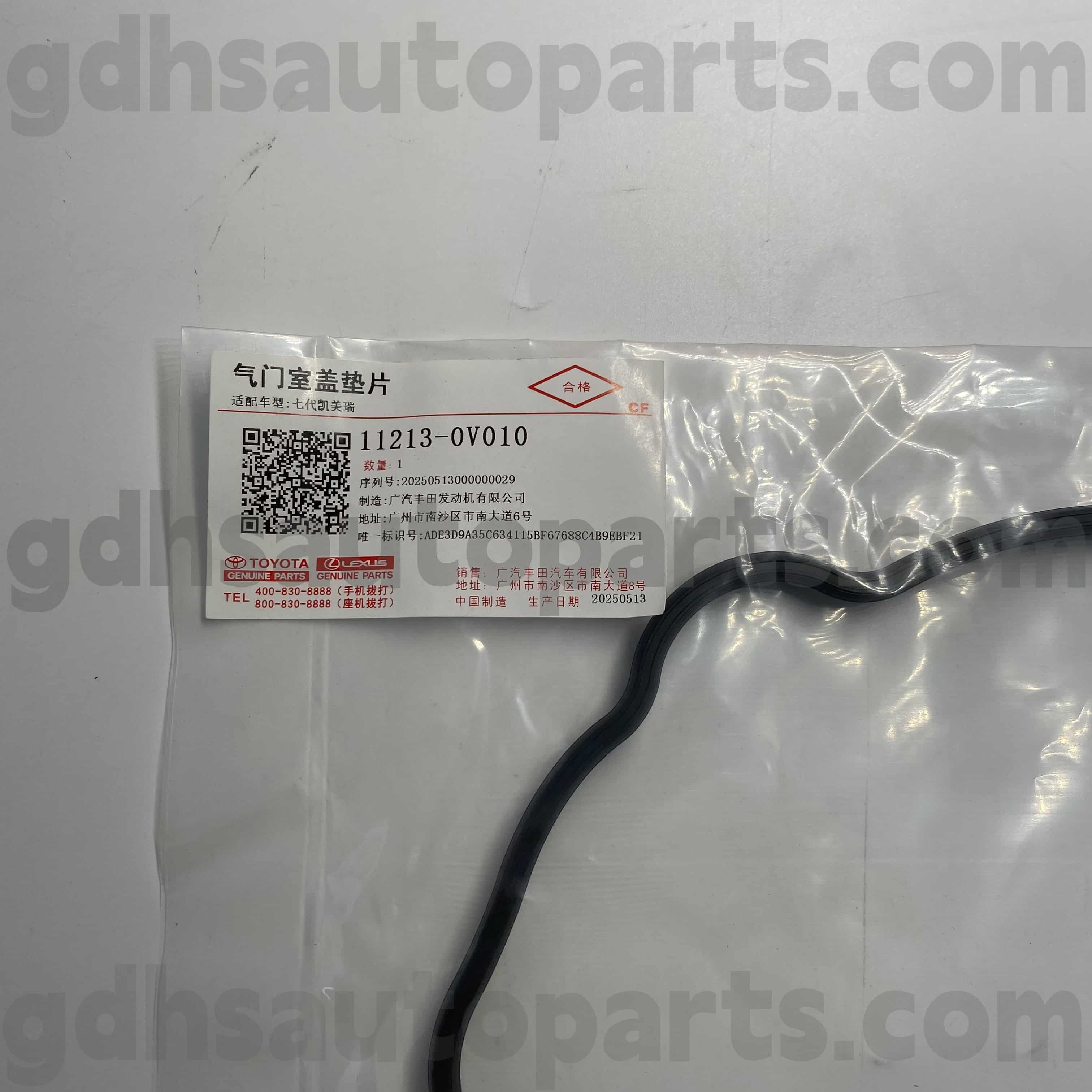 11213-0v010 Toyota Valve Valve Van cao su Vòng cao su cho Camry/Hybrid
