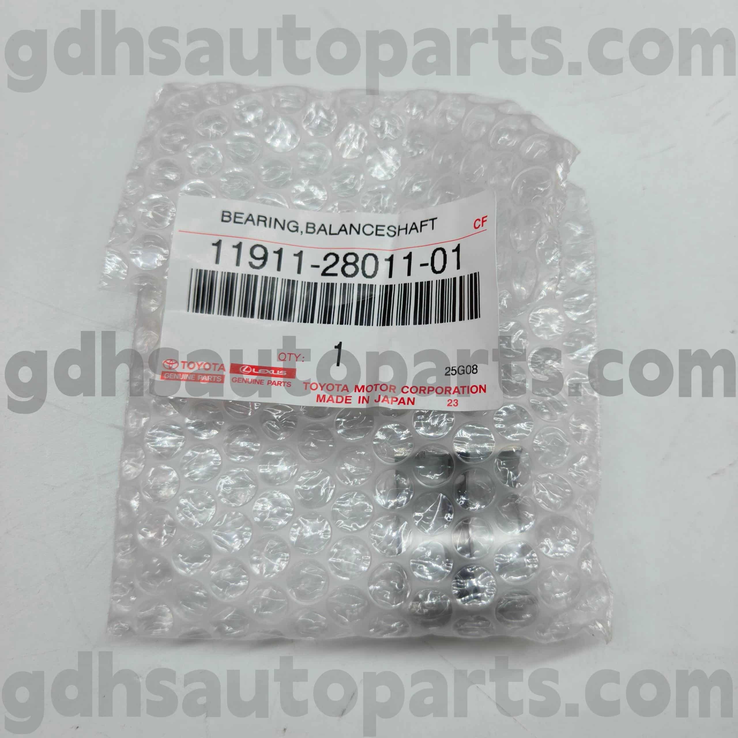 11911-28011-01 Vòng bi trục cân bằng phụ tùng chính hãng Toyota cho CAMRY, HARRIER, RAV4, PREVIA Khung gầm NO.ACV4 # ACR50 AC