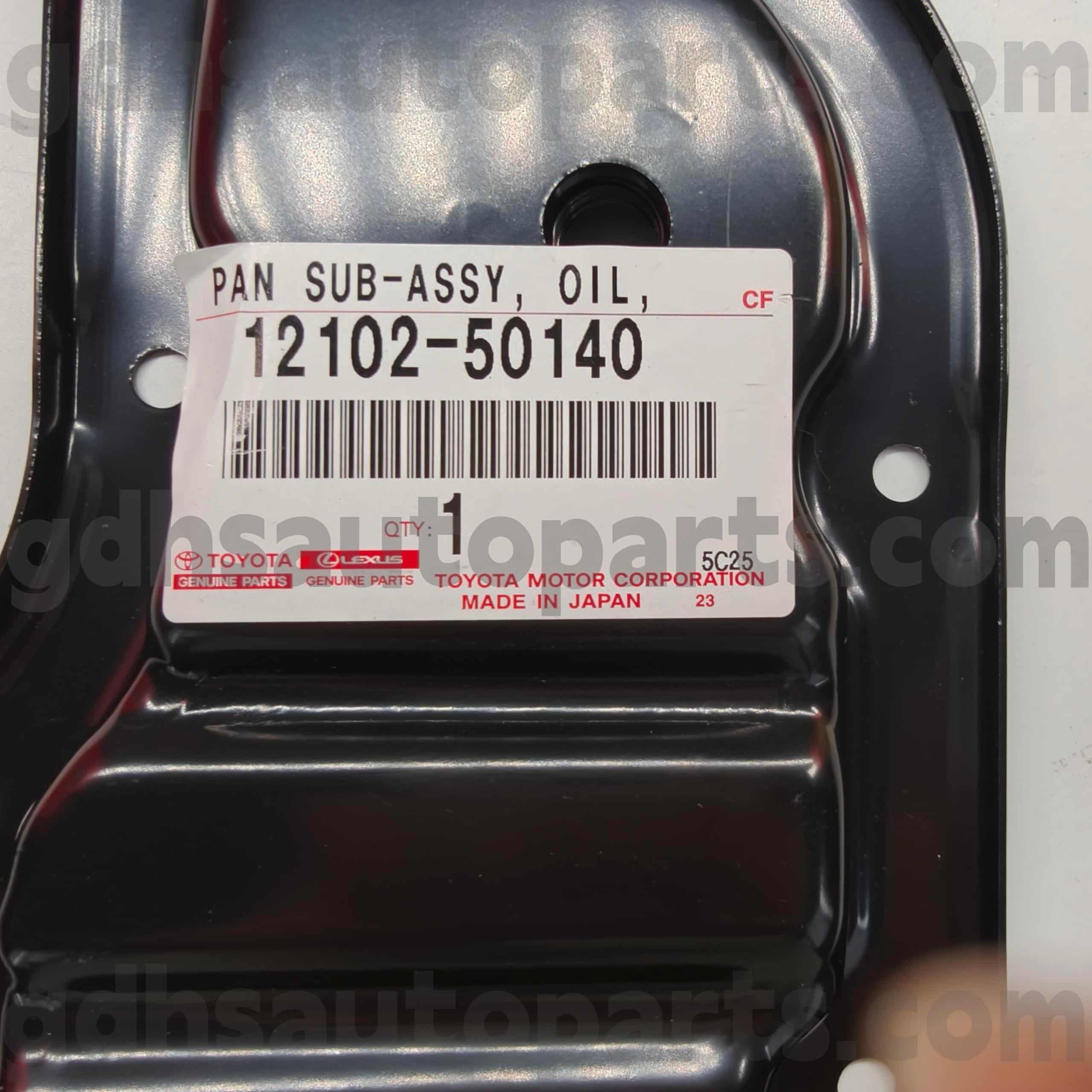 12102-50140 Chảo dầu phụ tùng chính hãng Toyota dành cho khung gầm LAND CRUISER SỐ 2UZFE UZJ200