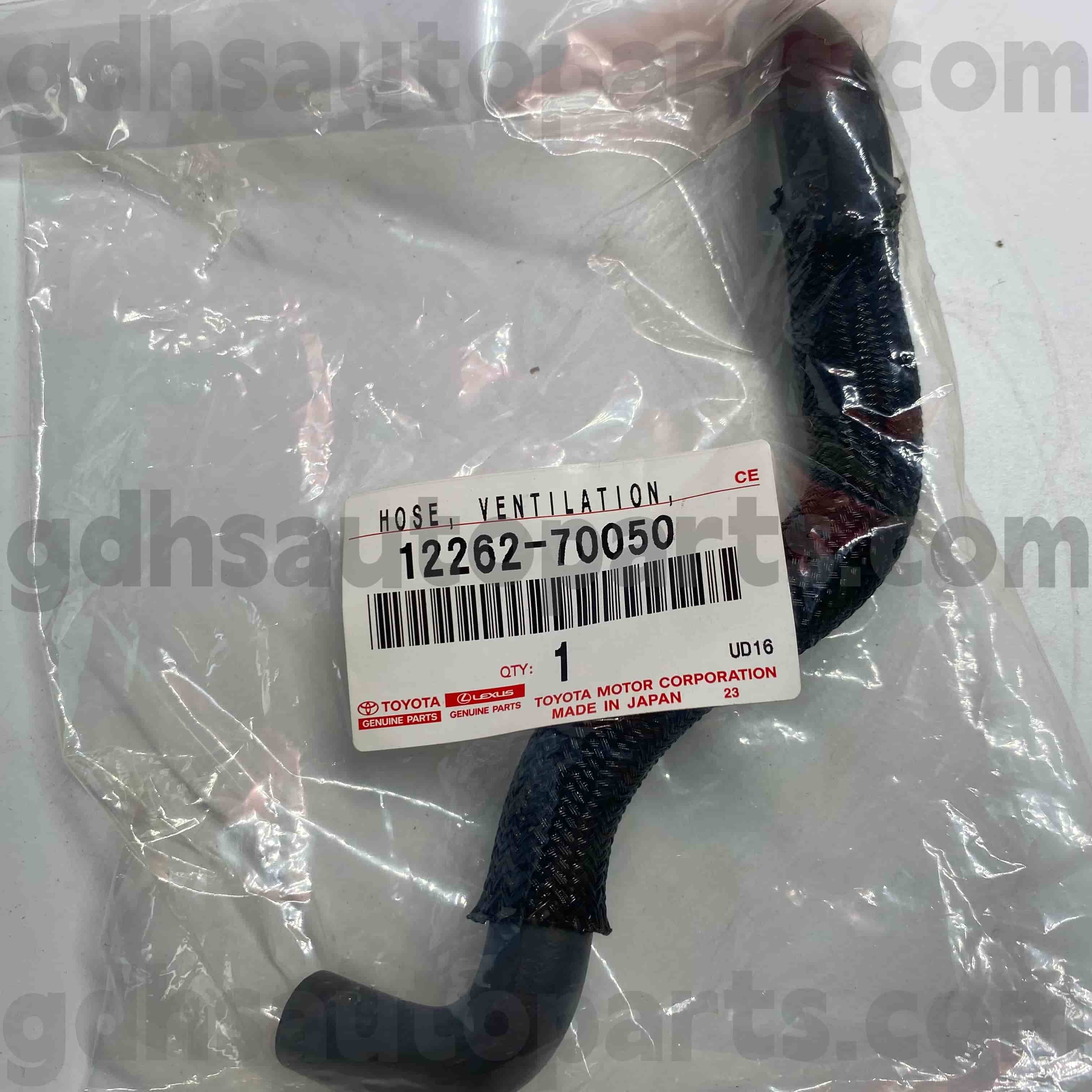 12262-70050 Phụ tùng chính hãng Toyota Van PCV cho CRESTA, CROWN COMFORT, LEXUS IS200/300 Khung gầm NO.1GFE..GX11#..GD,IR