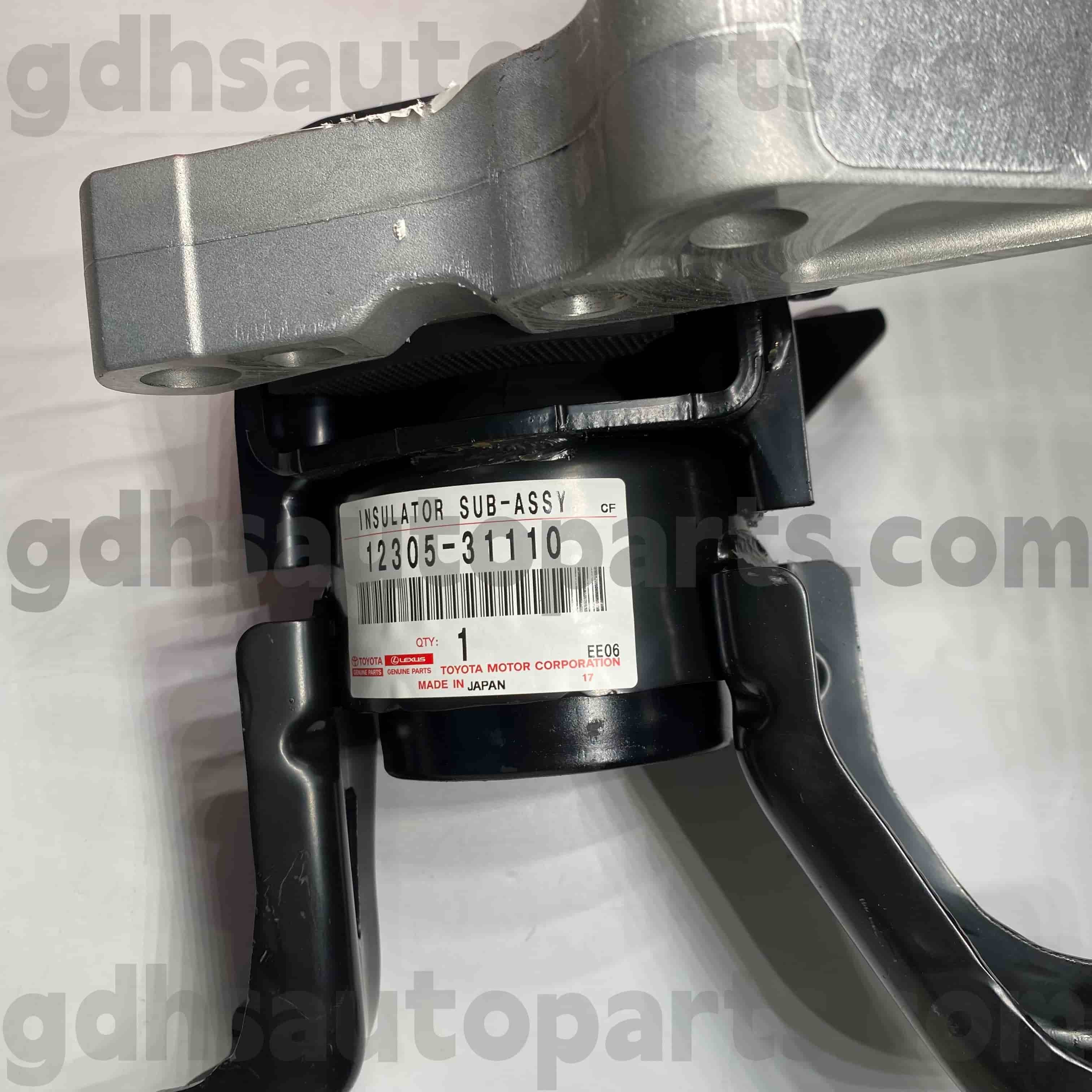 12305-31110 Phụ tùng chính hãng của Toyota Gắn động cơ bên phải cho ALPHARD, Khung gầm LEXUS LM350/LM300H SỐ GGH30