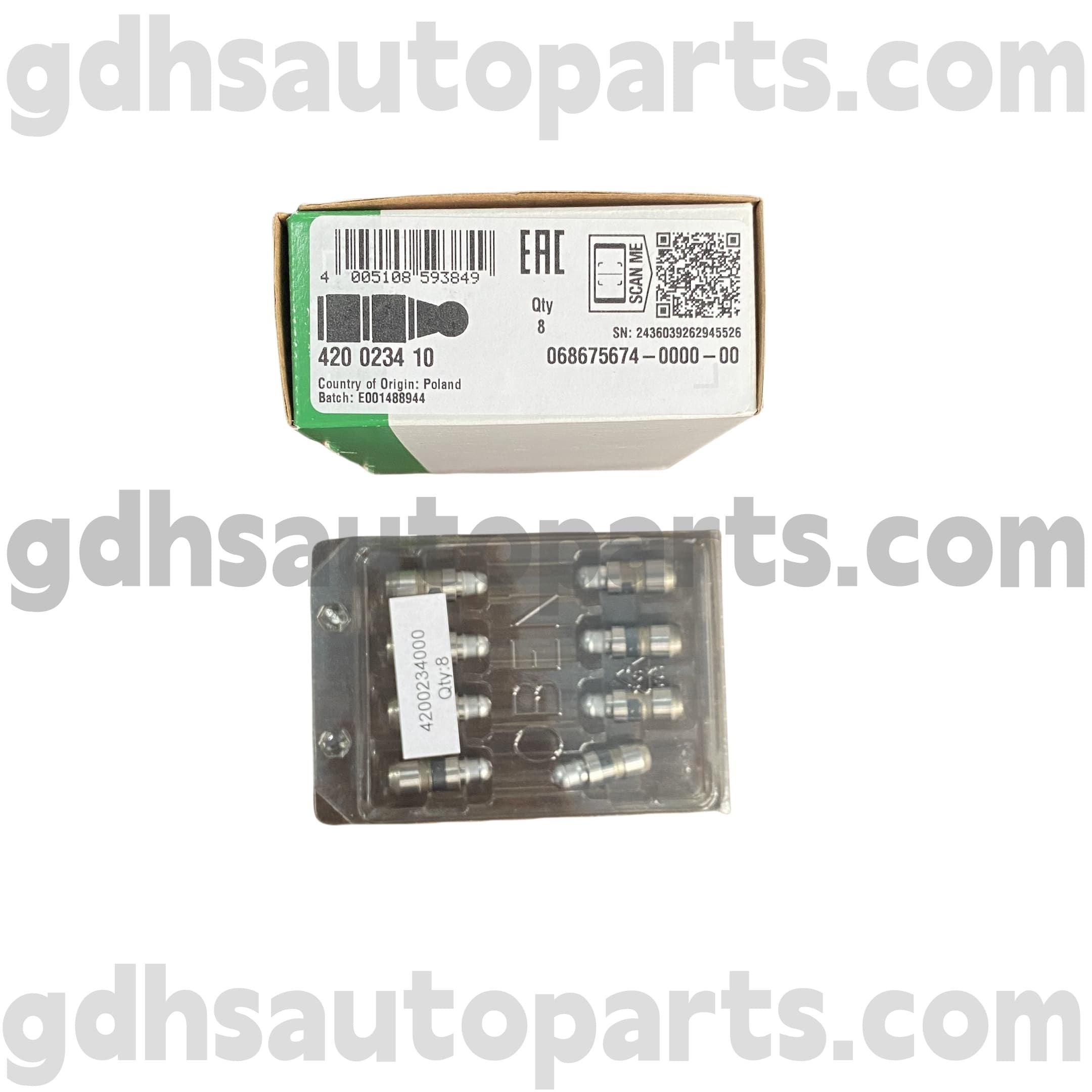 4200234100 Schaeffler Ina Valve nâng cho Range Rover Evoque, Land Rover Discovery Sport oe no. LR004168