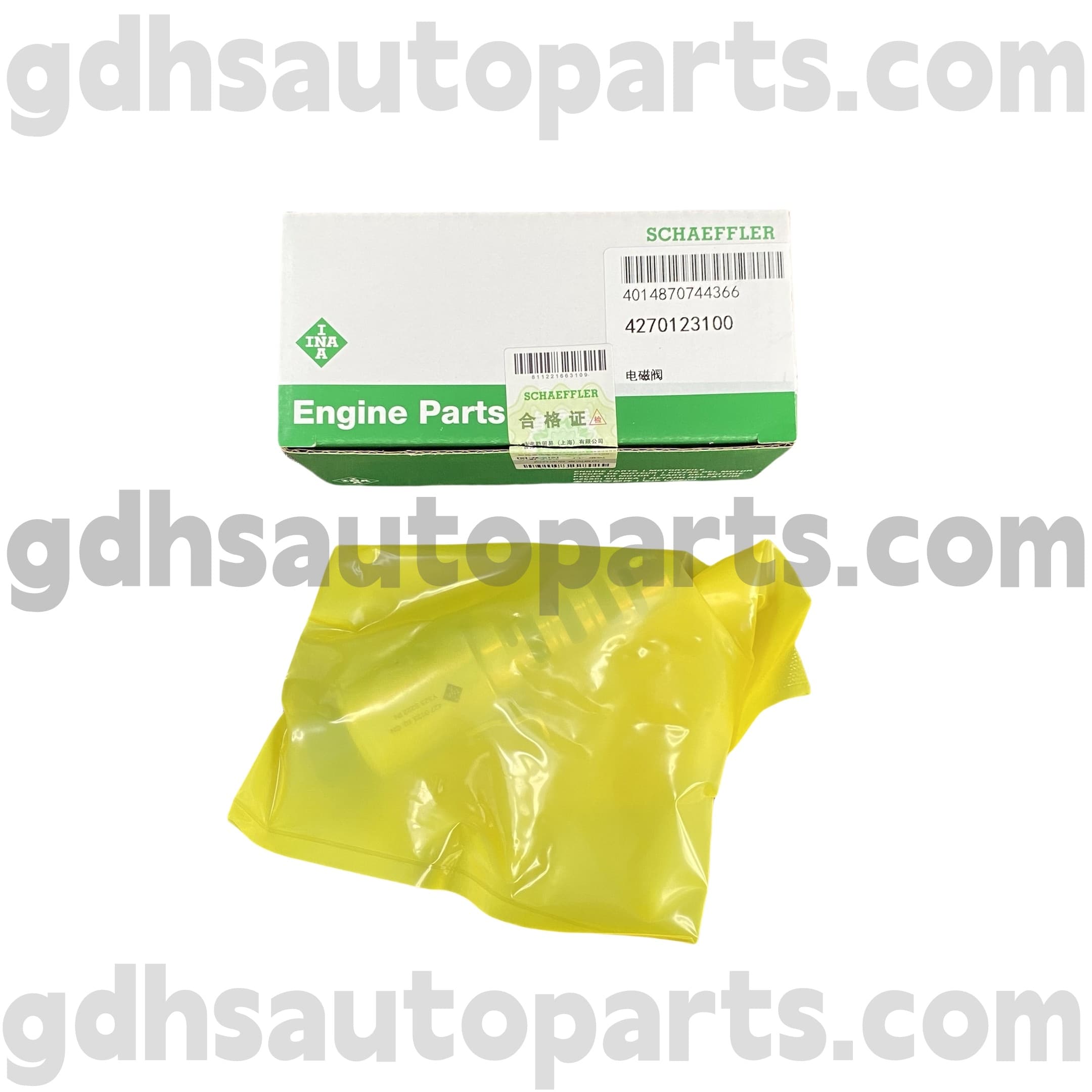 4270123100 Schaeffler Ina Năng lượng trục cam vị trí điện từ cho Range Rover Evoque, Land Rover Freelander 2, Range Rover OE no. LR024995