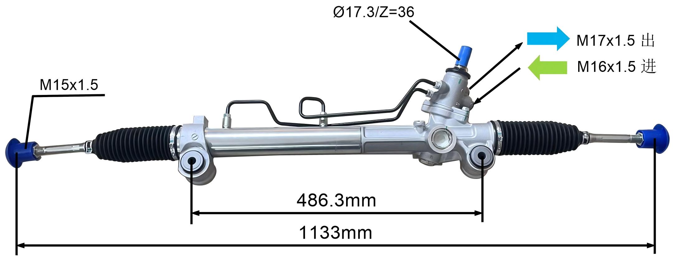 44200-06280 Thiết bị lái ô tô
