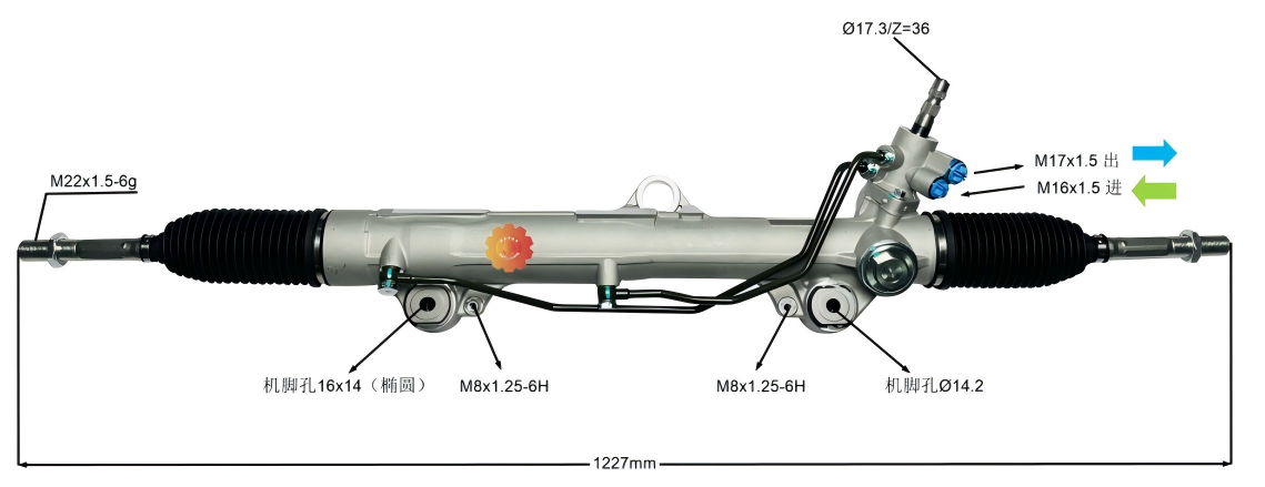 44200-60170 Thiết bị lái ô tô