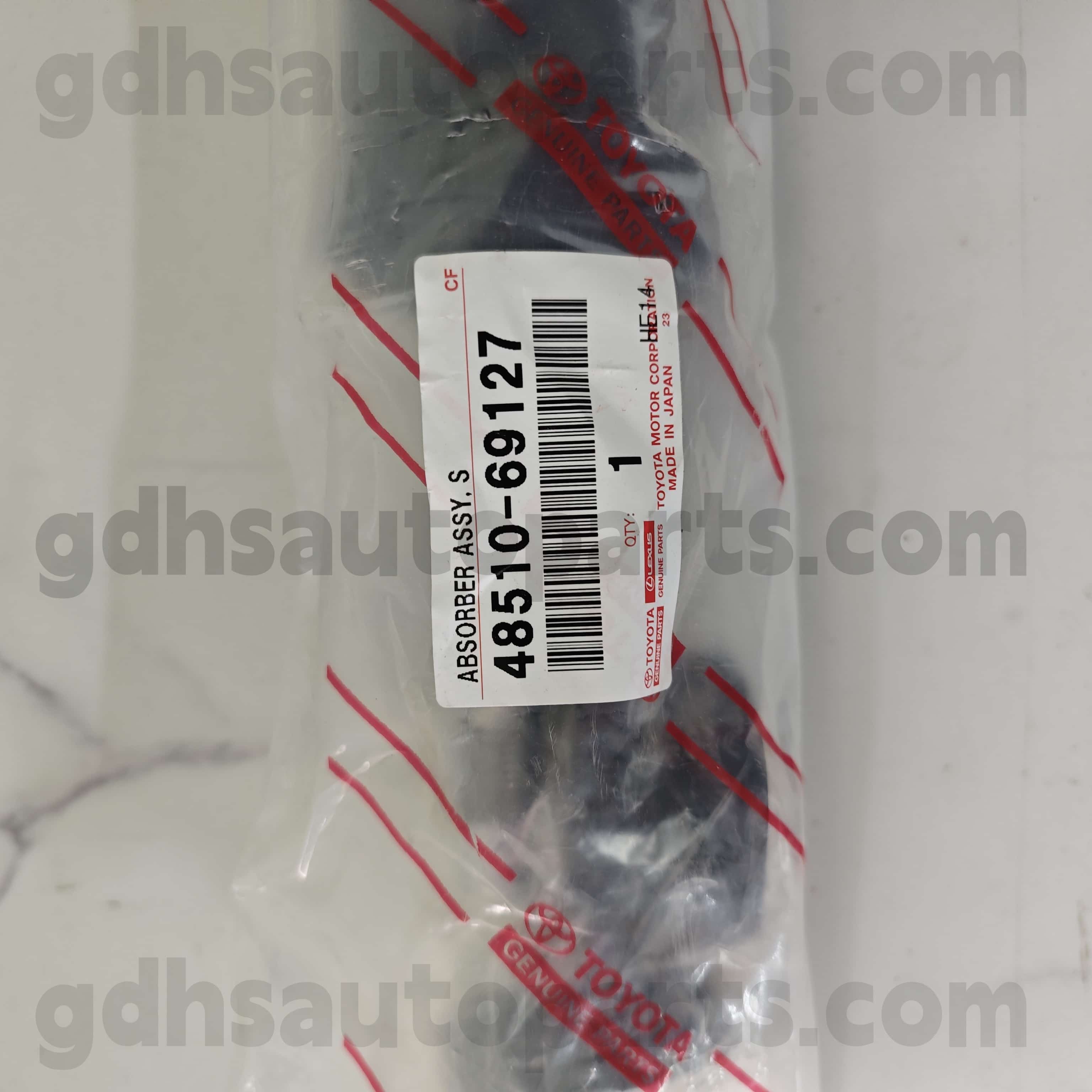 48510-69127 Toyota Bộ phận chính hãng Front Front Strut Lắp ráp cho Land Cruiser 、 Land Cruiser 100 、 Lexus LX470 Khung gầm không. HDJ101, UZJ100