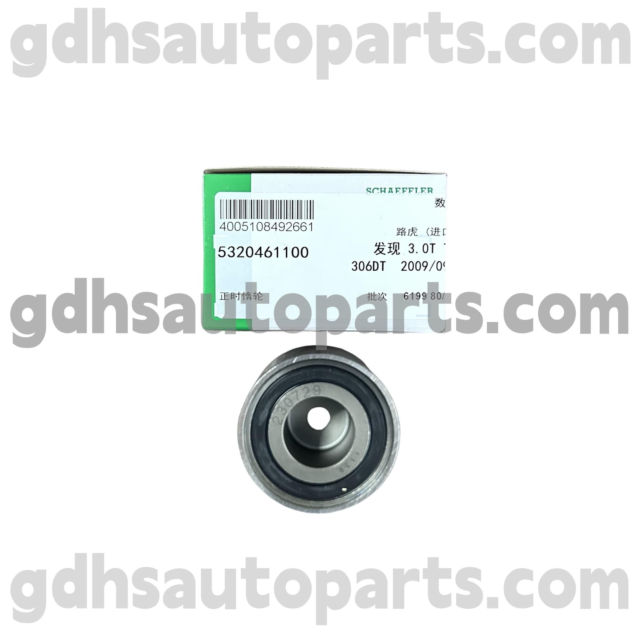 5320461100 Schaeffler Ina Belt Idler ròng rọc cho Land Rover Discovery 4, Land Rover Discovery 3, Range Rover OE no. 1311306