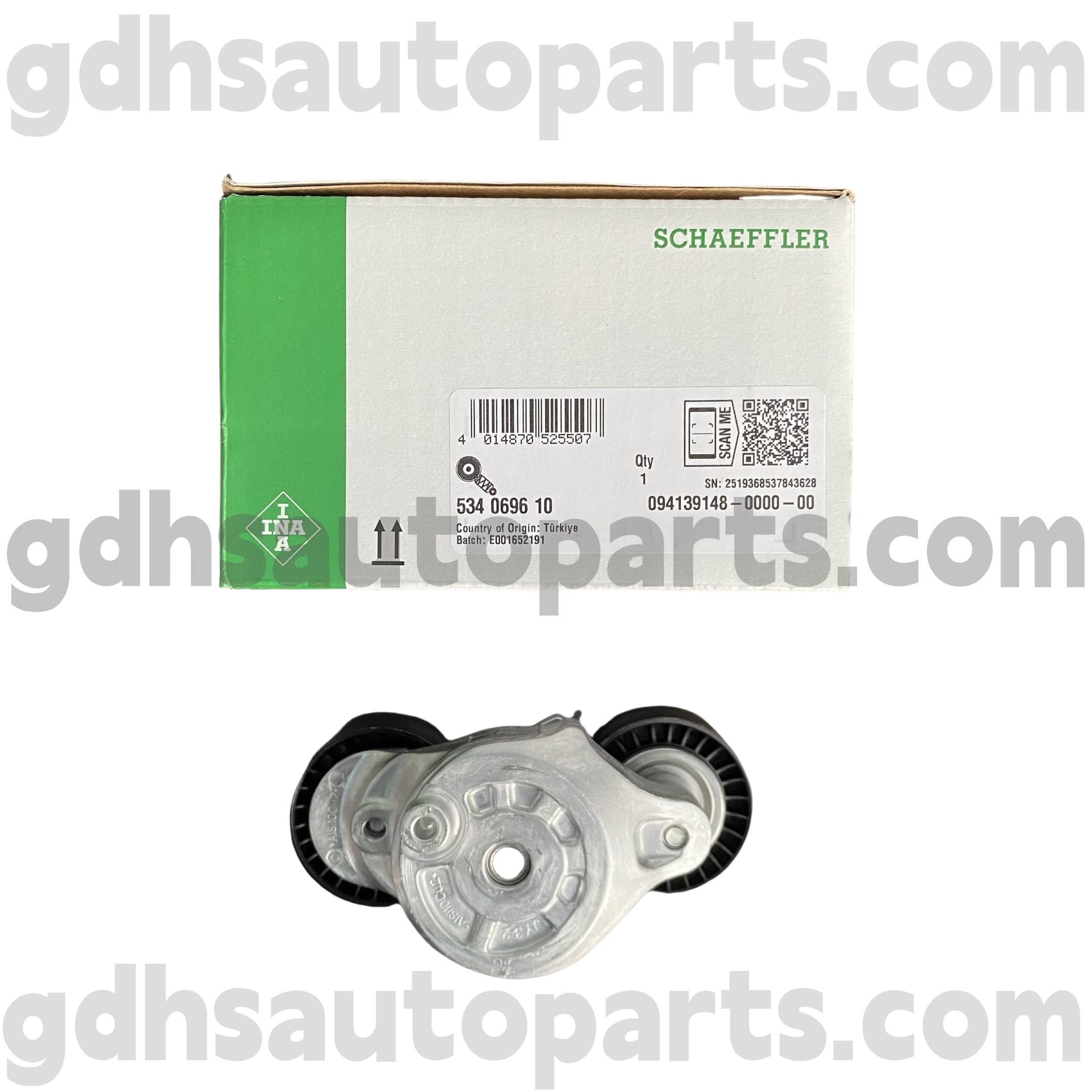 5340696100 Schaeffler Ina Pulley Pulley cho Range Rover Evoque, Discovery Sport, Land Rover Discovery 4 OE sốlr114017