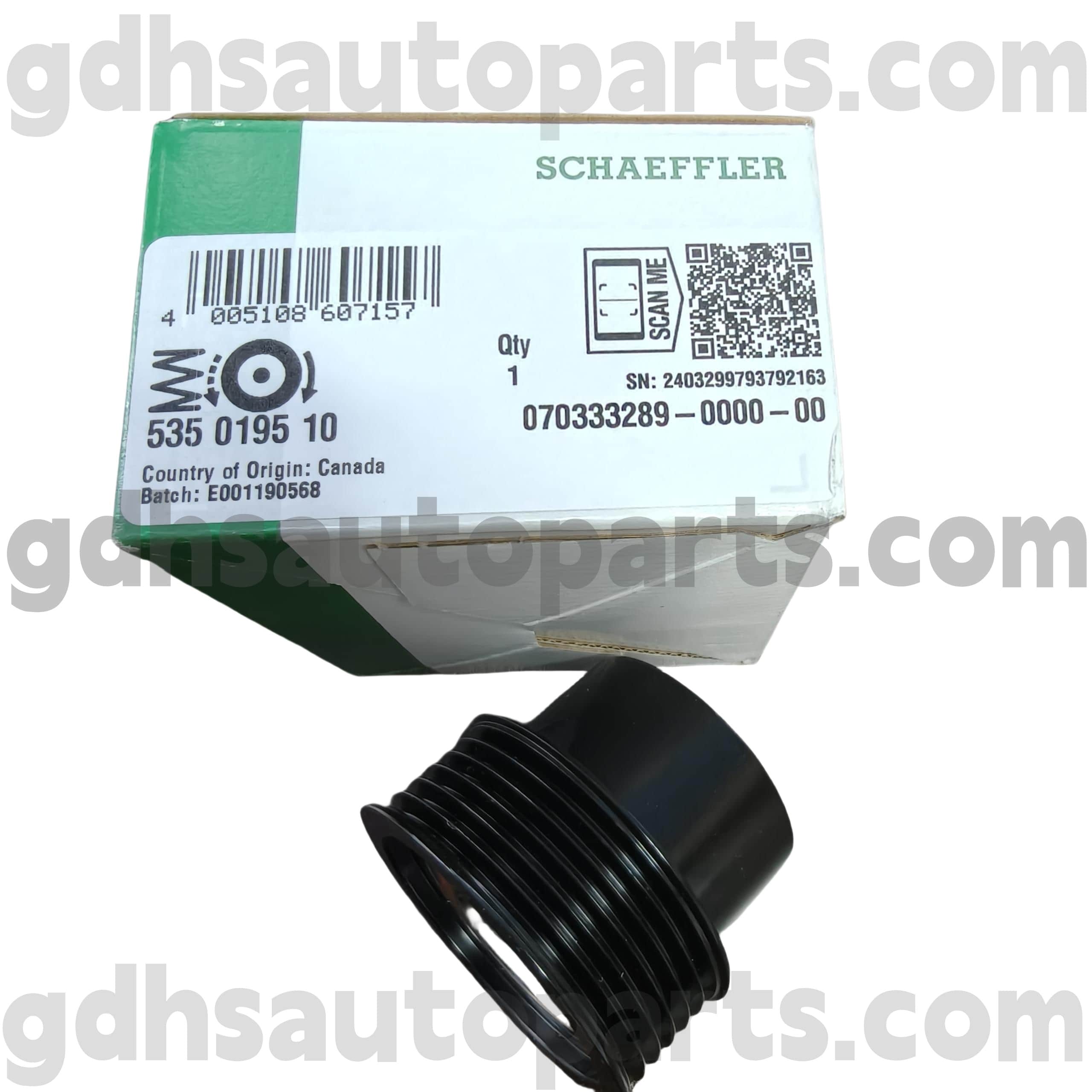 5350195100 Schaeffler Ina ròng rọc nhàn rỗi cho Land Rover Freelander 2 oe không. LR005993