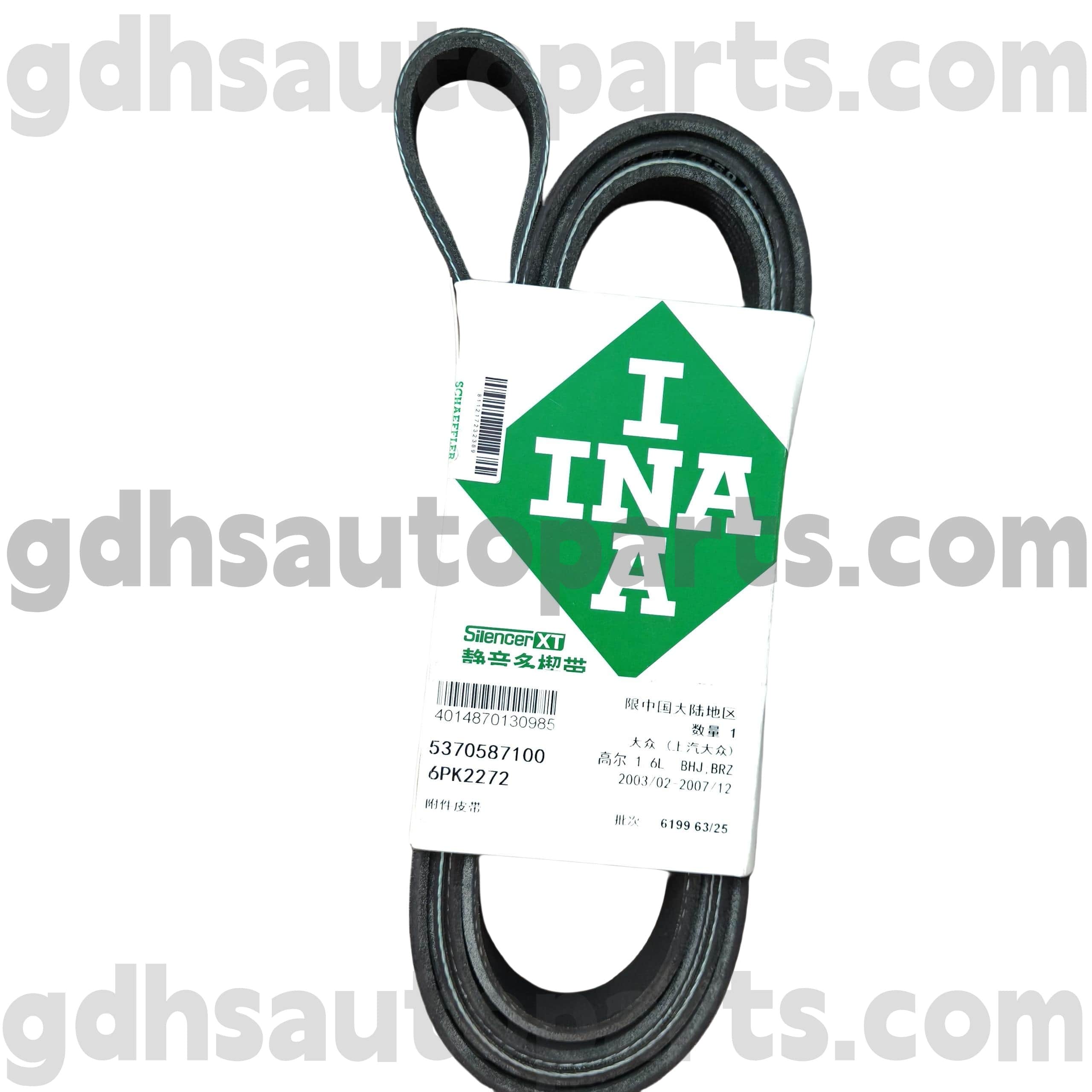 5370587100 Schaeffler Ina Drive Belt cho Range Rover OE số. PQR500320