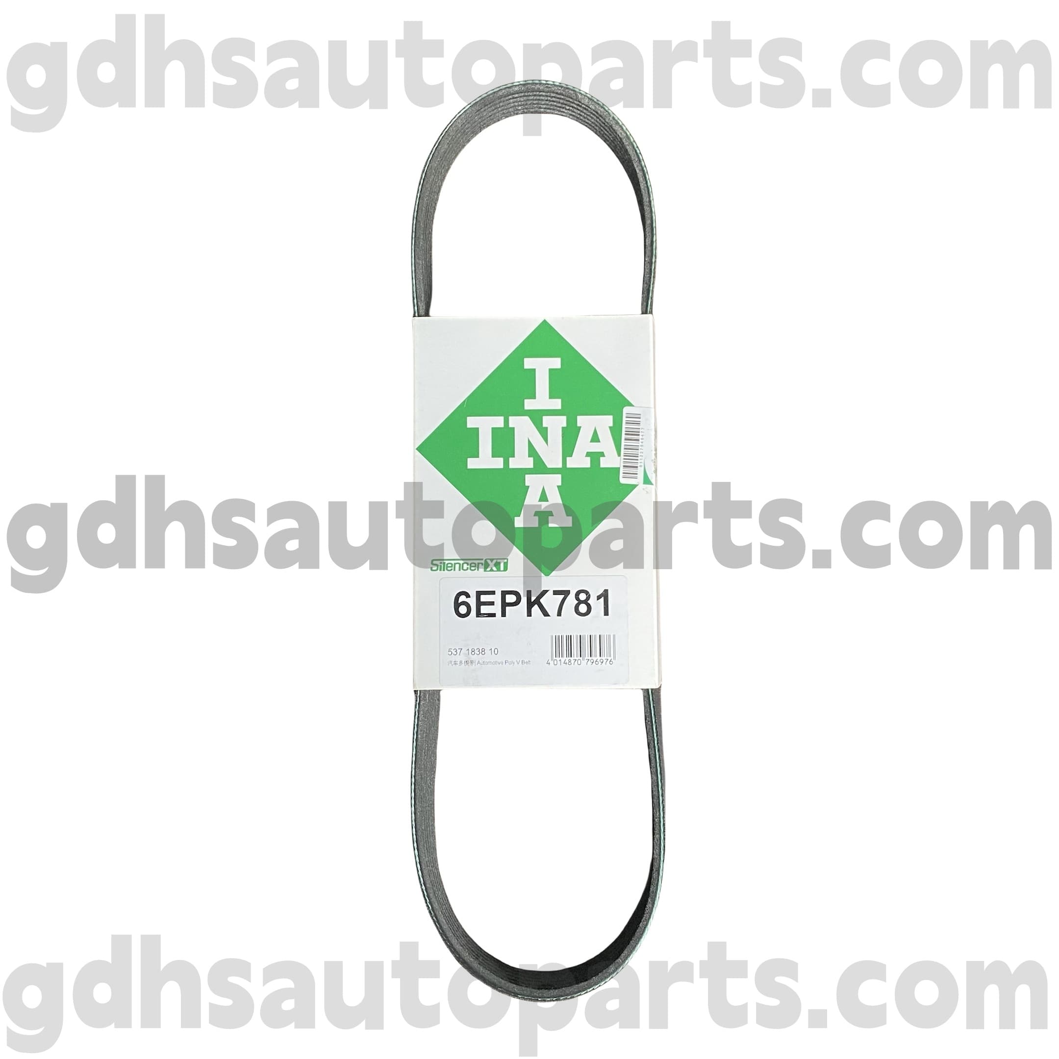 5371838100 SCHAEFFLER INA Drive Belt cho Range Rover, Range Rover Sport, Land Rover Discovery 4, New Defender OE No.LR123070
