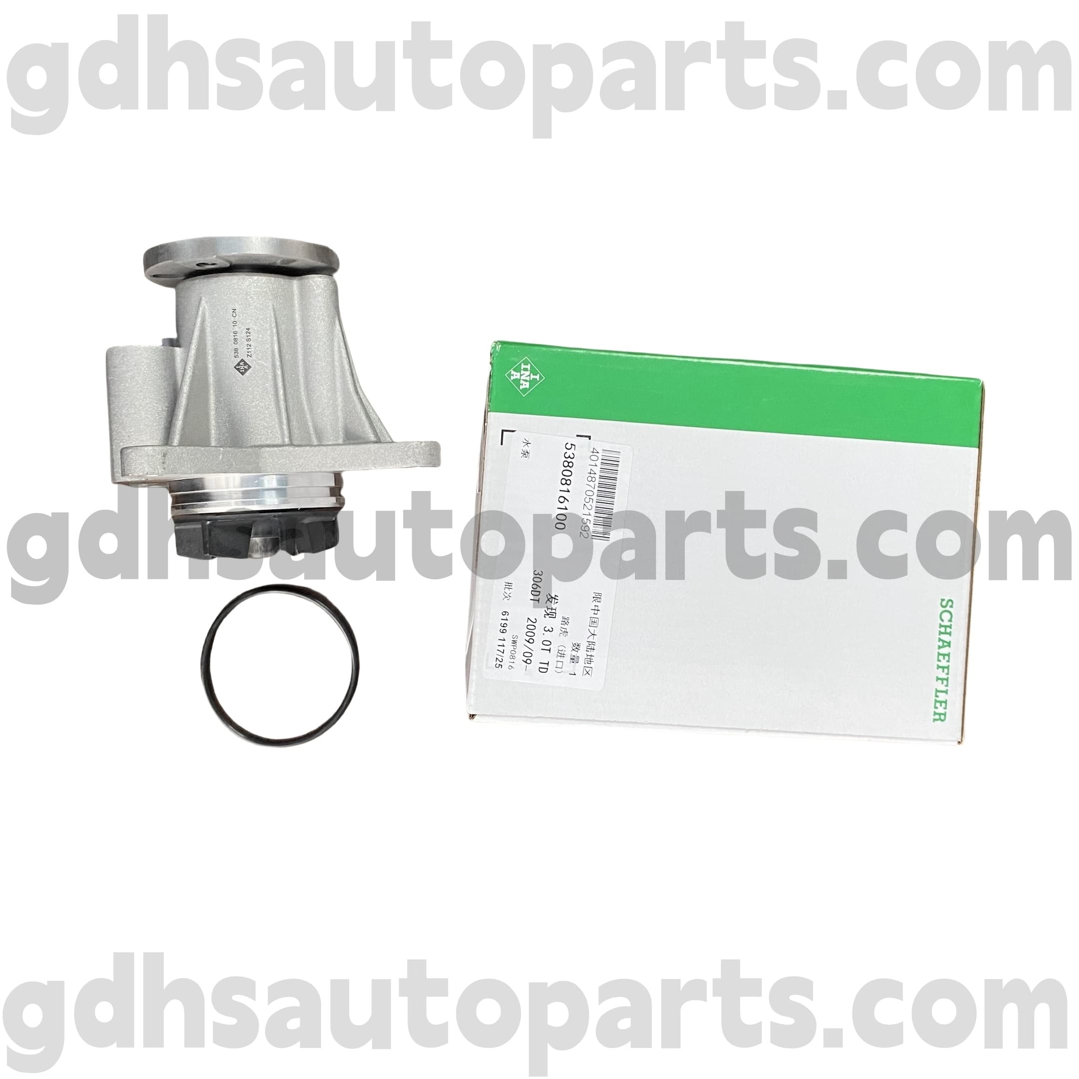 5380816100 SCHAEFFLER INA Bơm nước cho Range Rover, Range Rover Sport, Land Rover Discovery 4 oe no. LR013164