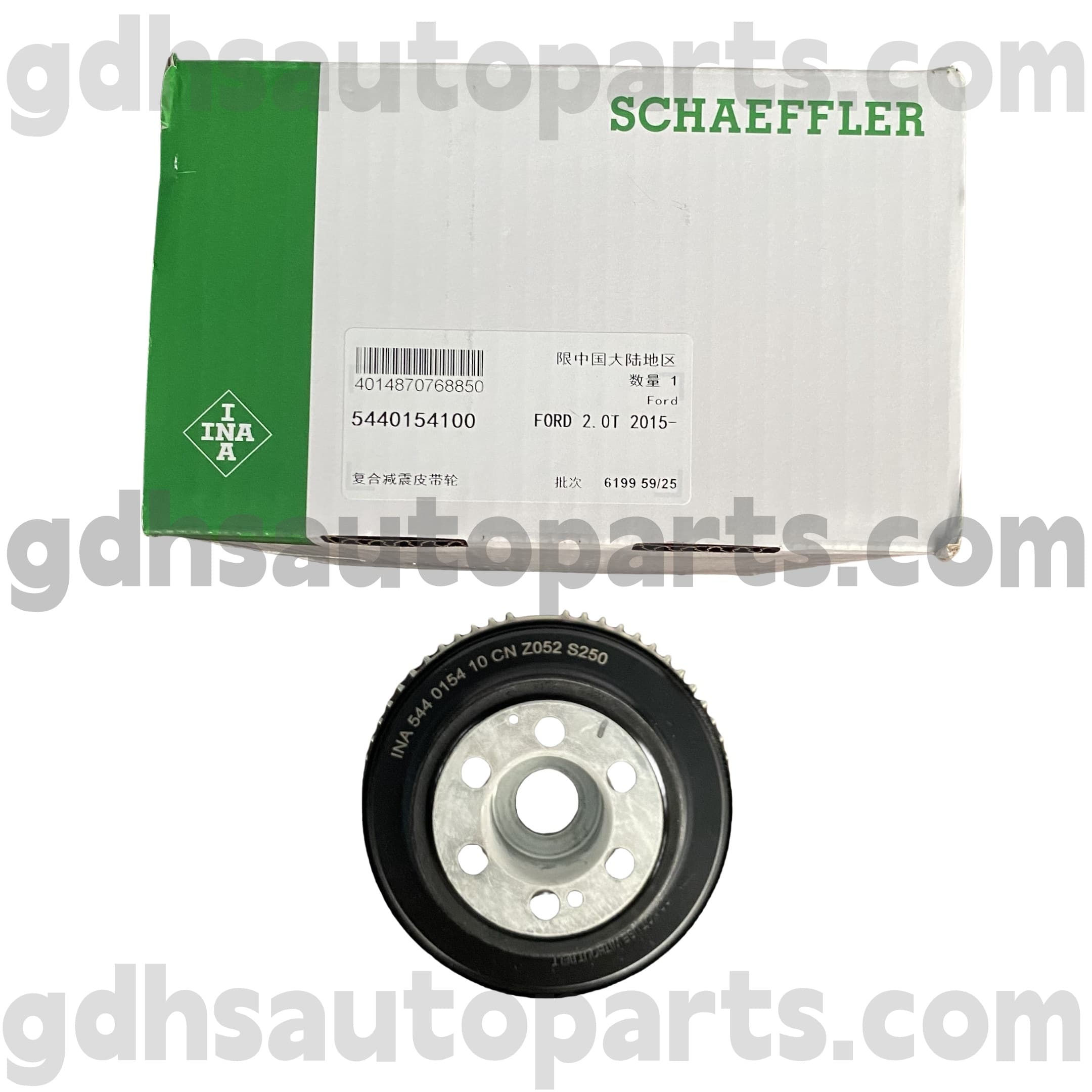 5440154100 Schaeffler INA Crankshaft Timing Vành đai ròng rọc cho Range Rover, Range Rover Sport, Range Rover Evoque, Discovery Sport OE No.LR078547