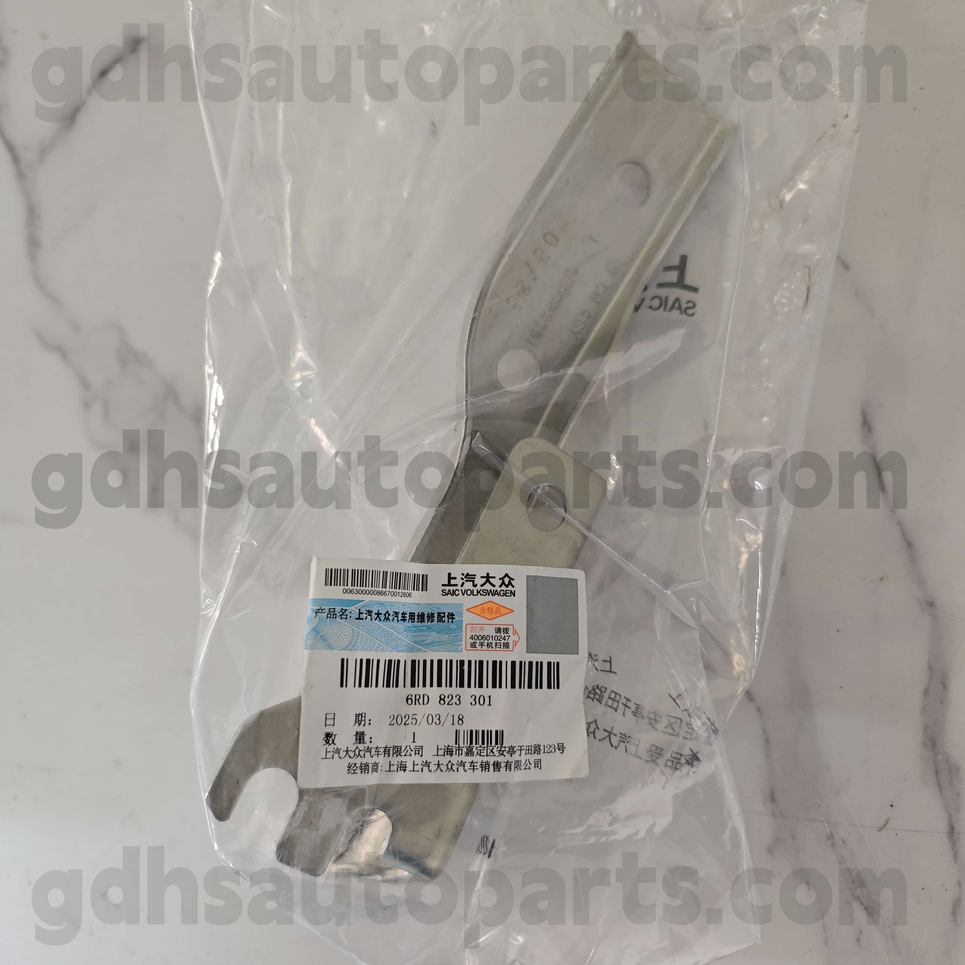 6rd 823 301 Volkswagen Các bộ phận chính ha trái bản lề mui xe cho Volkswagen Polo
