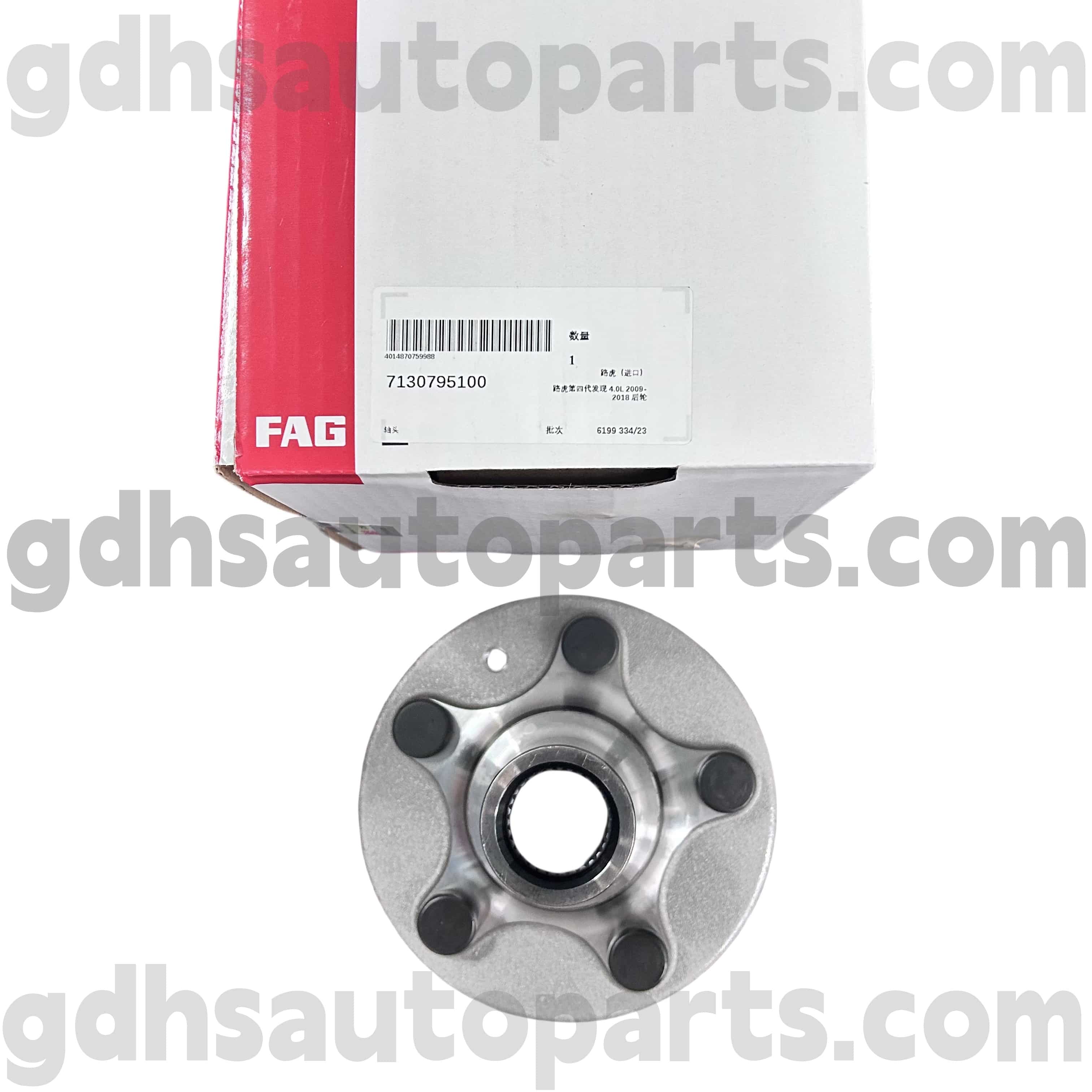 7130795100 Schaeffler FAG Wheel Hub blange cho Range Rover Sport, Land Rover Discovery 4 oe no. RUC500120