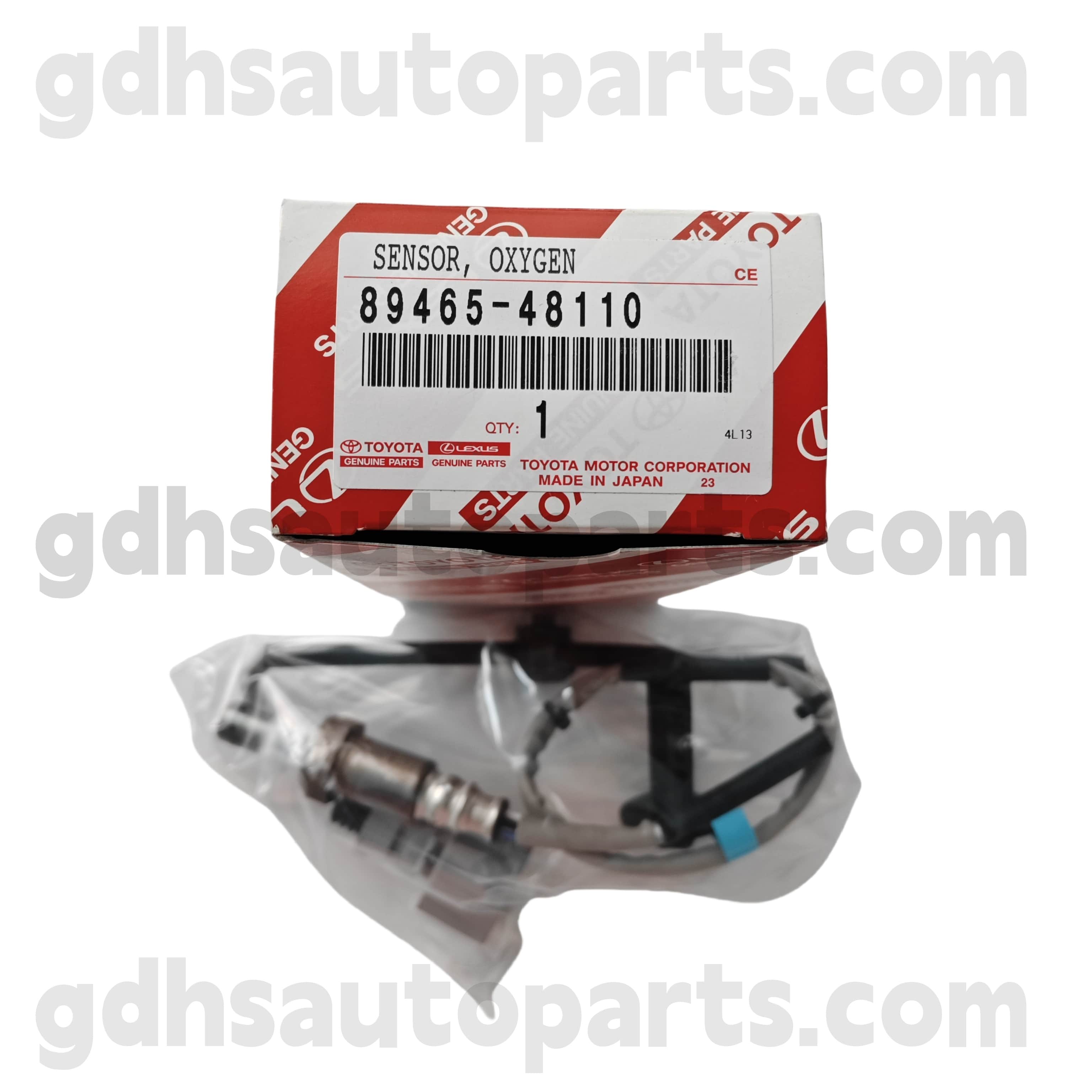 89465-48110 Toyota Bộ phận chính hãng cảm biến oxy phía sau cho Harrier 、 Highlander 、 Lexus RX300/330/350 Khung gầm số. GSU4#