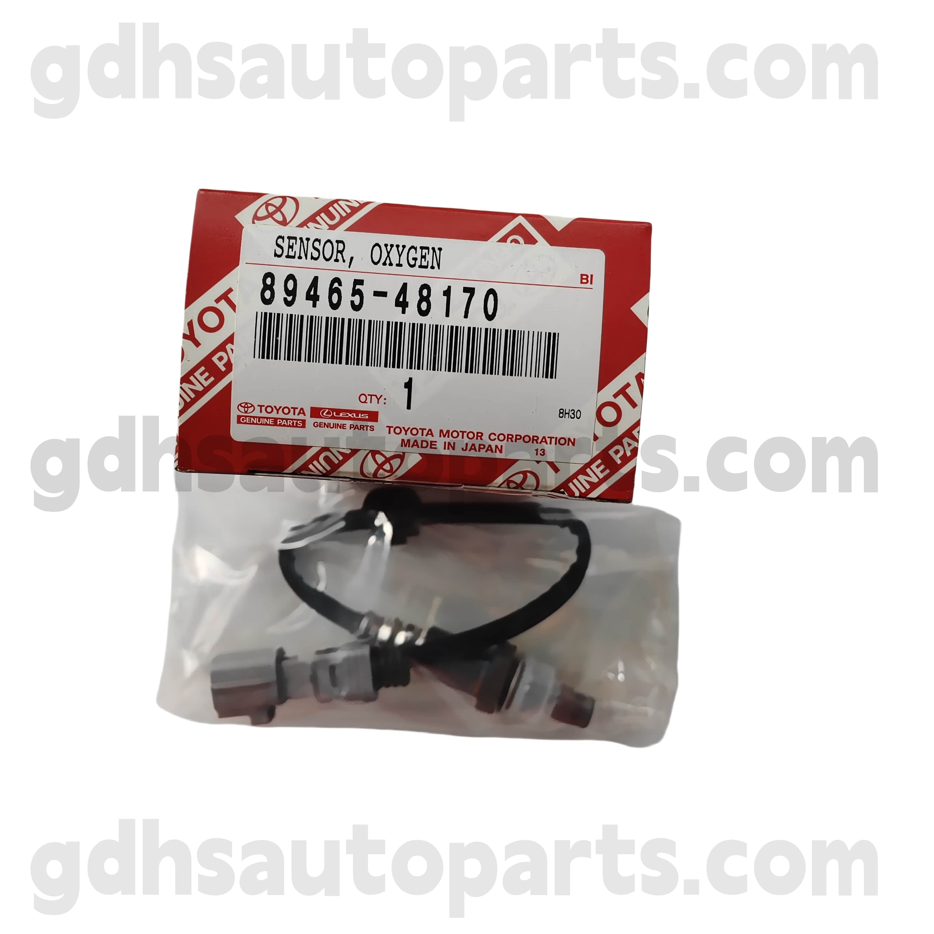 89465-58130 Toyota Bộ phận chính hãng cảm biến oxy phía sau cho bảng chữ cái/vellfire/HV khung số. GGH20..RHD