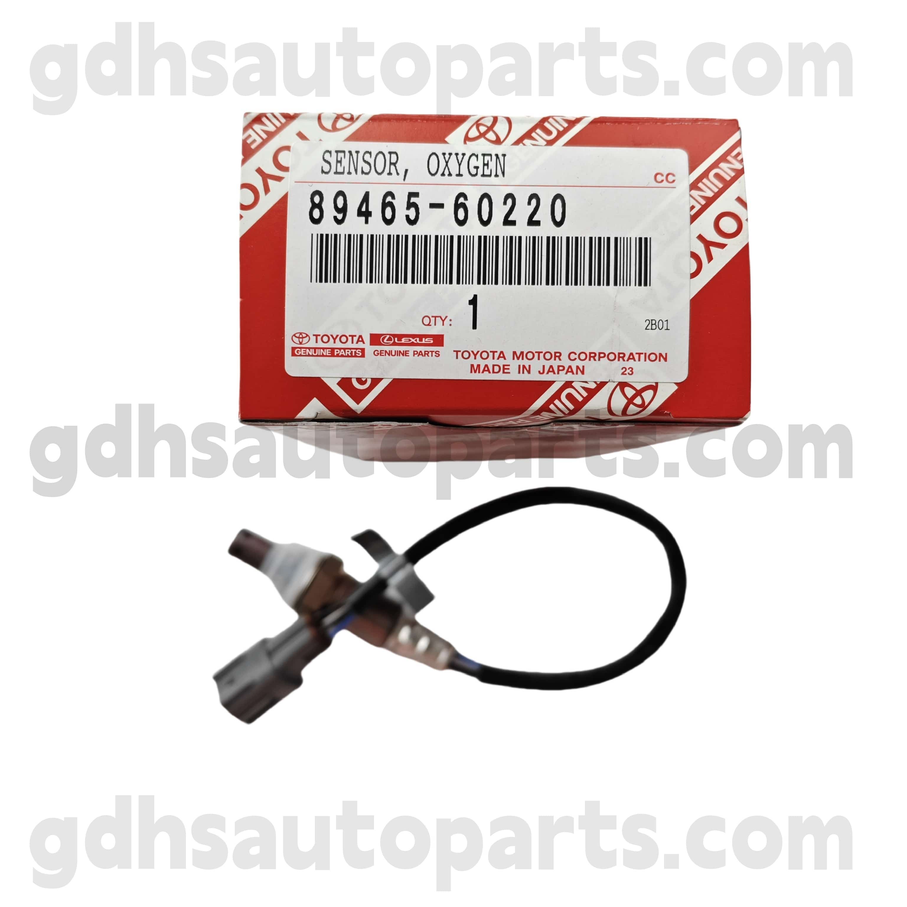 89465-60220 Cảm biến oxy phụ tùng chính hãng cho Land Cruiser Prado 、 4runner Khung gầm số. GRJ12#.. ARL, GCC, gen
