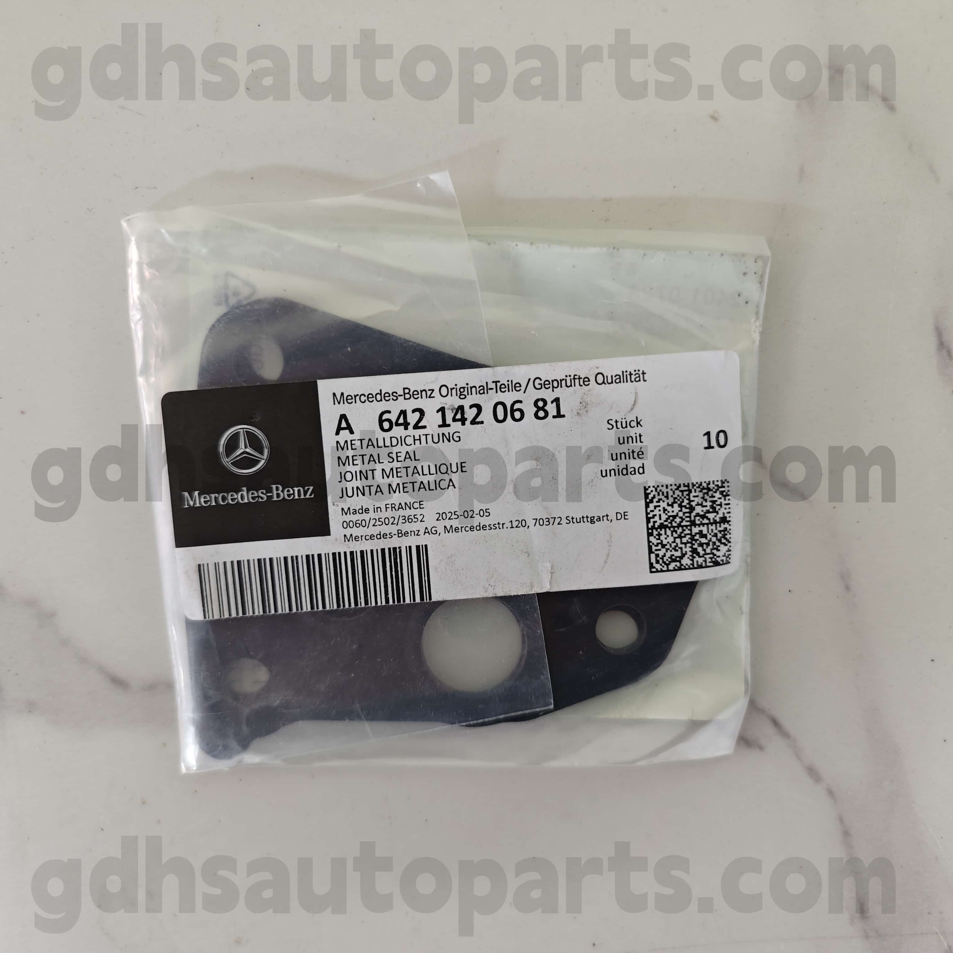A 642 142 06 81 Mercedes-Benz Bộ phận tăng áp phụ tùng chính hãng cho 642855 OM642 ， 642890 OM642，642820 642，642868 OM642，642887 OM642