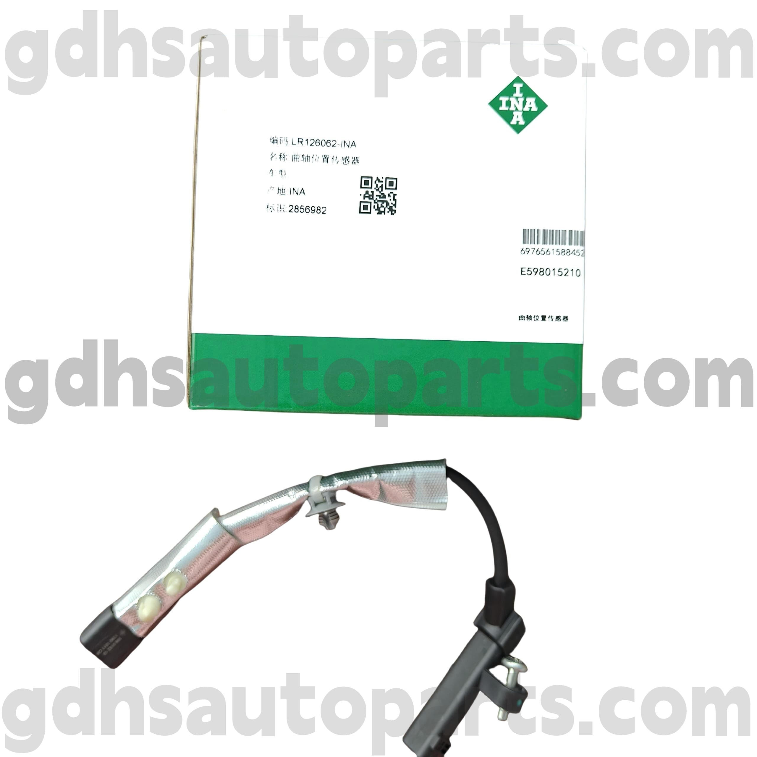 E5980152100 Schaeffler Ina cảm biến vị trí trục khuỷu cho Range Rover Velar, Land Rover Discovery 4, Range Rover, Range Rover Sport OE no. LR126062
