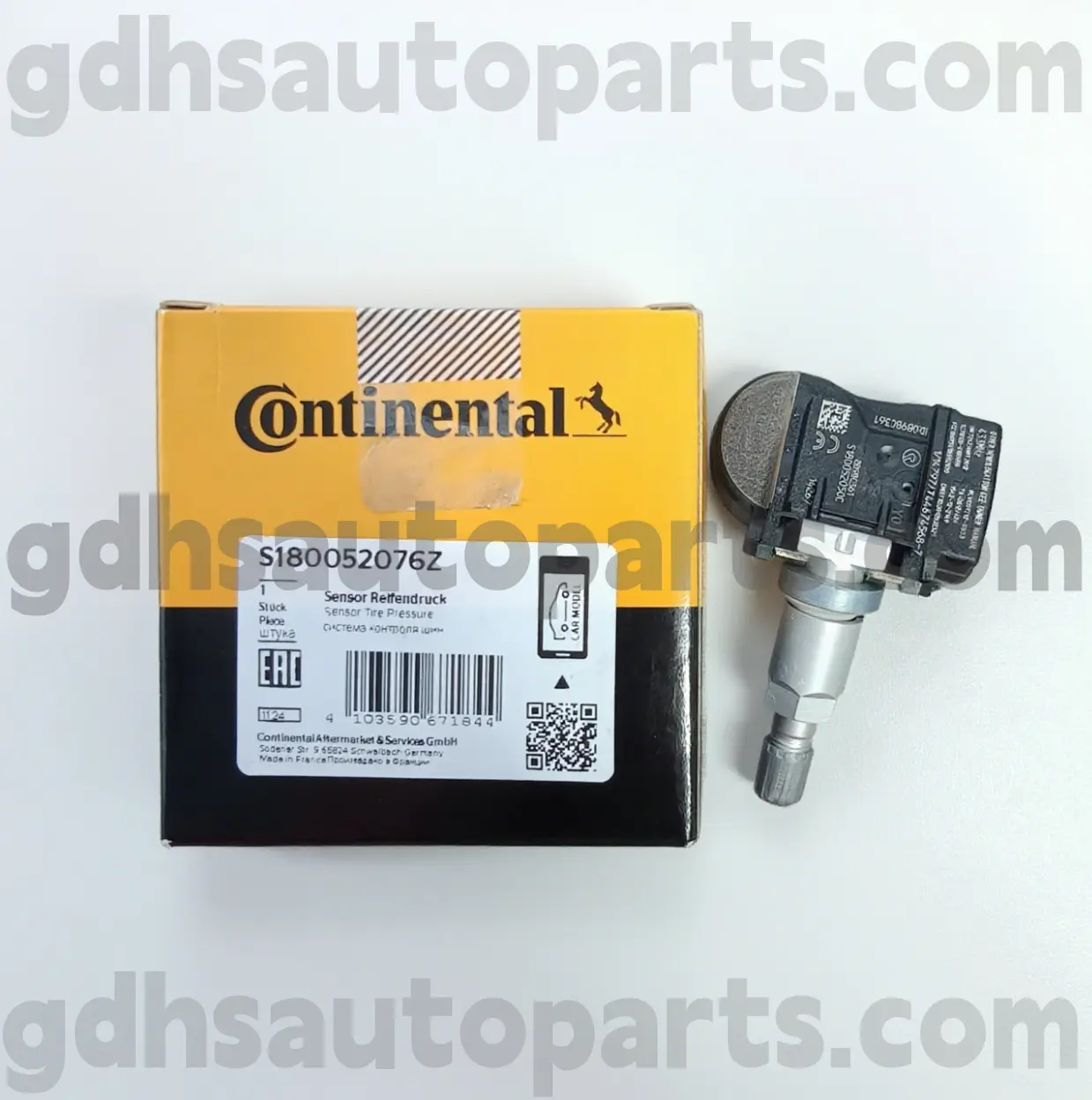 S180052076Z Cảm biến theo dõi áp suất lốp lục địa cho Range Rover, Range Rover Sport, Land Rover Discovery 4, Range Rover Velar OE no. LR070840